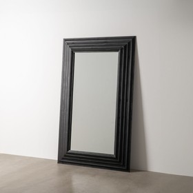 Wall mirror Black 120 x 8 x 196 cm