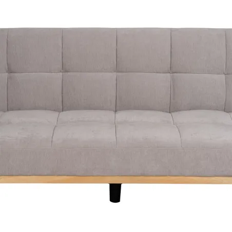 Sofabed Grey Natural 178 x 94 x 86 cm