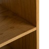Shelves Beige Wood 90 x 40 x 150 cm