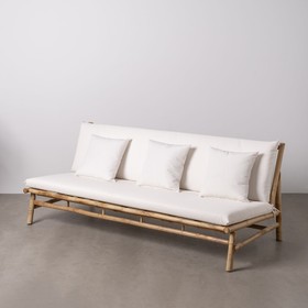 Dārza dīvāns Dabisks 200 x 86 x 81 cm