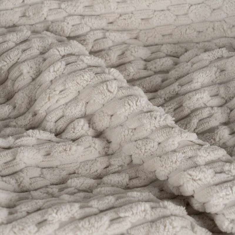 Bedspread (quilt) Beige 230 x 1 x 260 cm