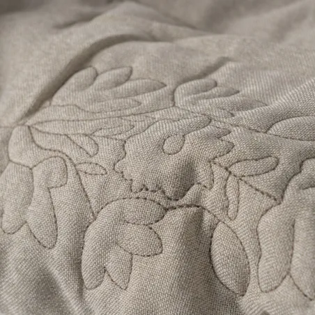 Bedspread (quilt) Taupe 240 x 1 x 260 cm