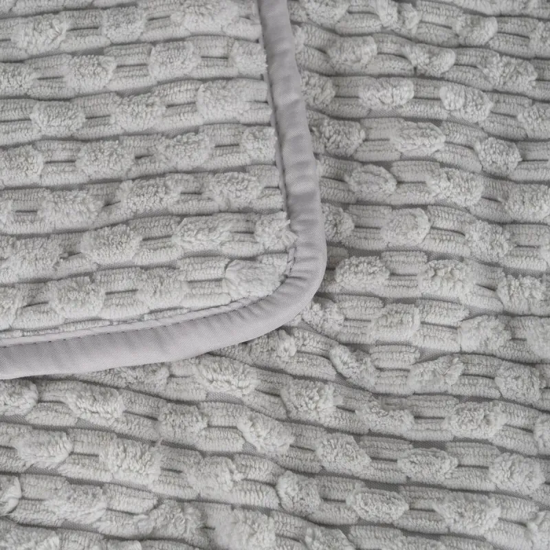 Bedspread (quilt) Light grey 270 x 1 x 260 cm