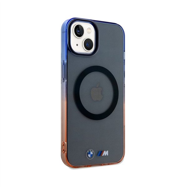 BMW Gradient Bumper MagSafe - Case for iPhone 15 Plus (Grey)