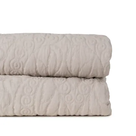 Bedspread (quilt) Beige 180 x 1 x 260 cm