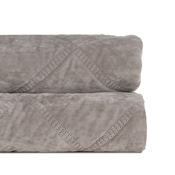 Bedspread (quilt) Grey 270 x 1 x 260 cm