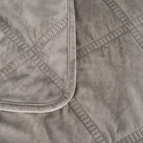 Bedspread (quilt) Grey 270 x 1 x 260 cm