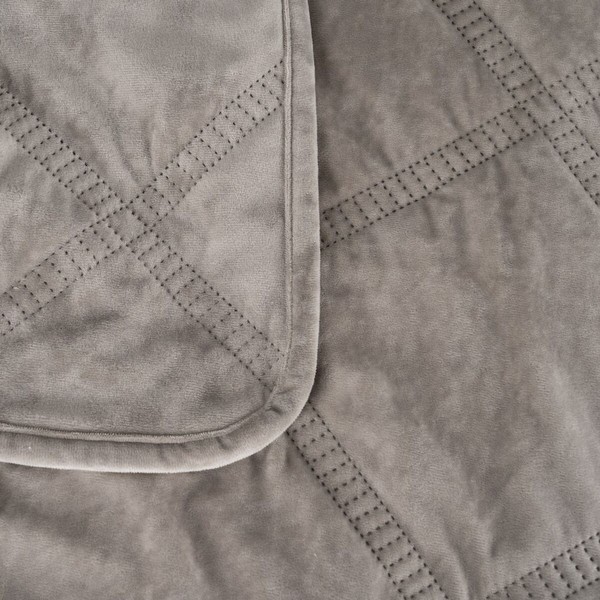 Bedspread (quilt) Grey 270 x 1 x 260 cm