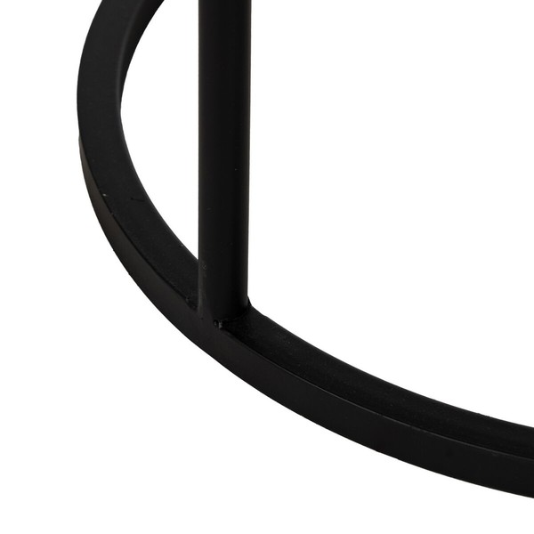 Set of 2 tables Black 46 x 46 x 60 cm (2 Units)