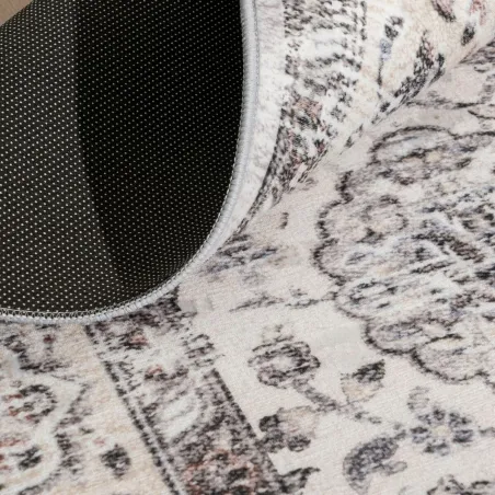 Carpet Beige Grey 160 x 0,7 x 230 cm