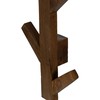 Naulakko Ruskea Mangopuu 23 x 7 x 78 cm