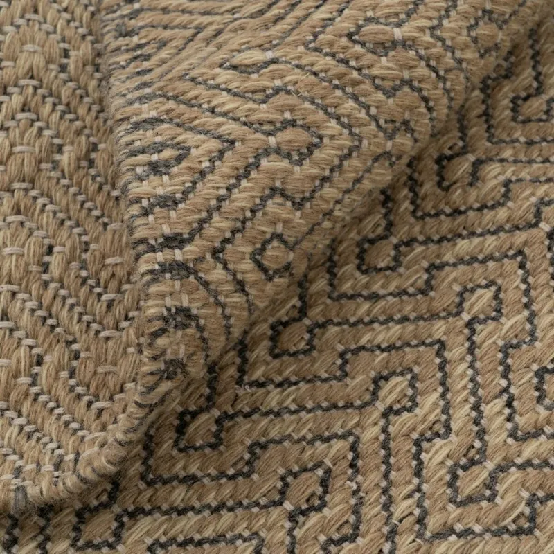 Matto Musta Luonnollinen 200 x 1 x 300 cm