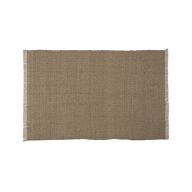 Kilimas Juoda Natūralus 160 x 1 x 240 cm
