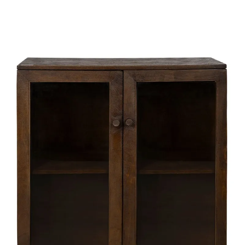 Cupboard Brown Crystal Mango wood 80 x 40 x 100 cm