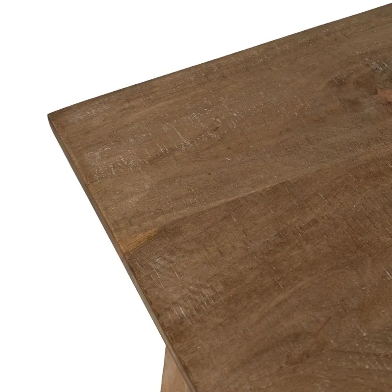 Side table Black Natural 110 x 60 x 90 cm