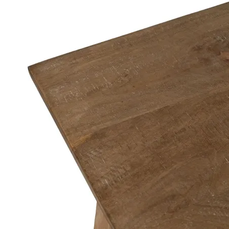 Вспомогательный стол Чёрный Натуральный 110 x 60 x 90 cm