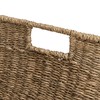 Log Stand Natural Iron Marine algae 45 x 35 x 25 cm