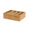Vetolaatikon Järjestelijä Luonnollinen Bambu 28 x 22 x 8,5 cm