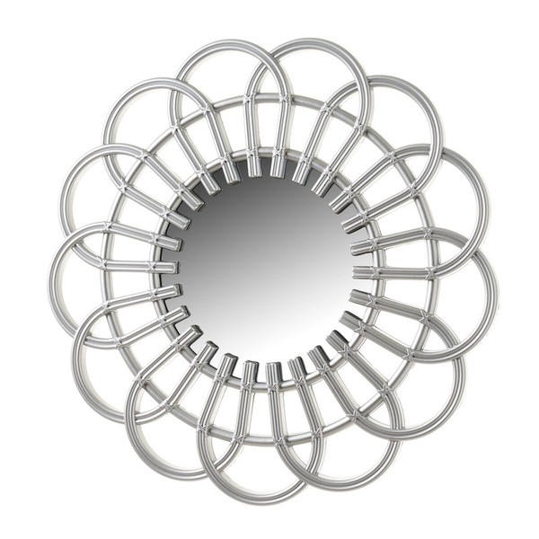 Wall mirror Silver 48 x 1,5 x 48 cm