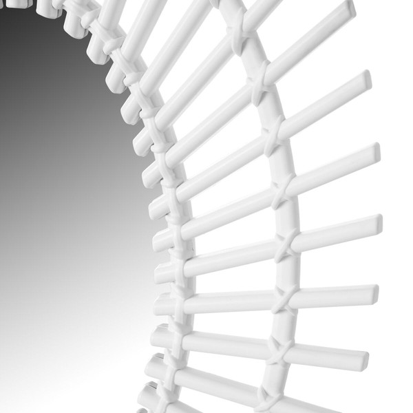 Wall mirror White 35 x 1,5 x 50 cm