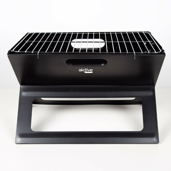 Nešiojamasis Barbekiu Aktive Juoda Plienas Geležis 45 x 30 x 29 cm