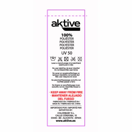 Зонтик Aktive 200 x 203,5 x 200 cm 200 x 207 x 200 cm (6 штук)