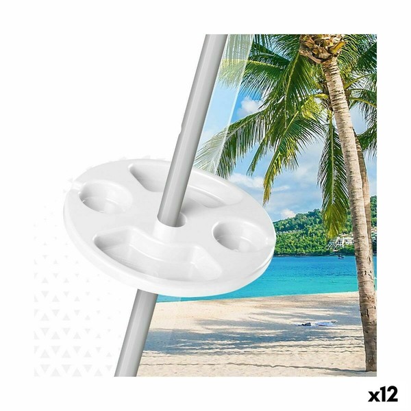 Подставка для зонта Aktive 29,5 x 8 x 29,5 cm Пляжный зонт (12 штук)