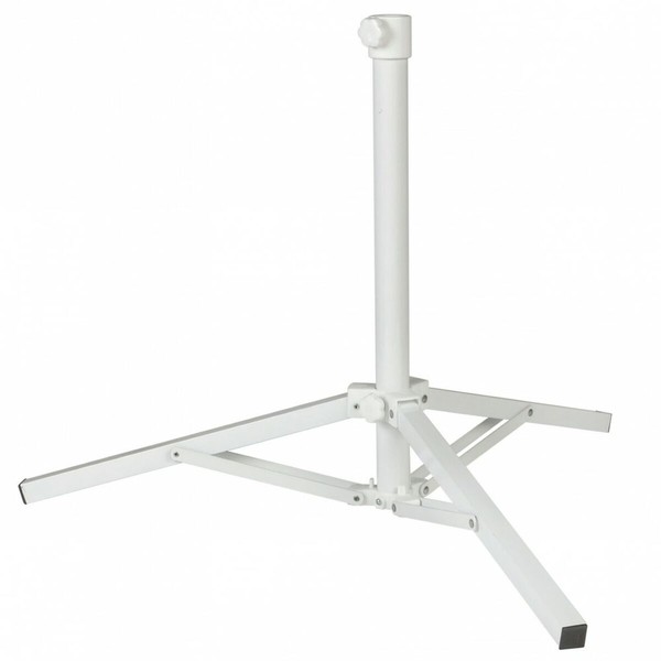 Paplūdimio skėčio pagrindas Aktive Balta Metalinis 61 x 49,5 x 61 cm (6 vnt.)