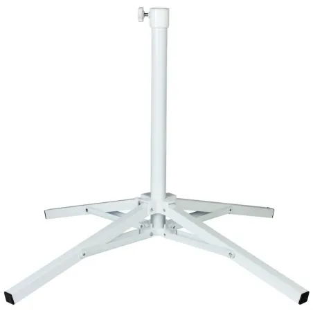 Base for beach umbrella Aktive White Metal 65 x 60,5 x 65 cm (6 Units)