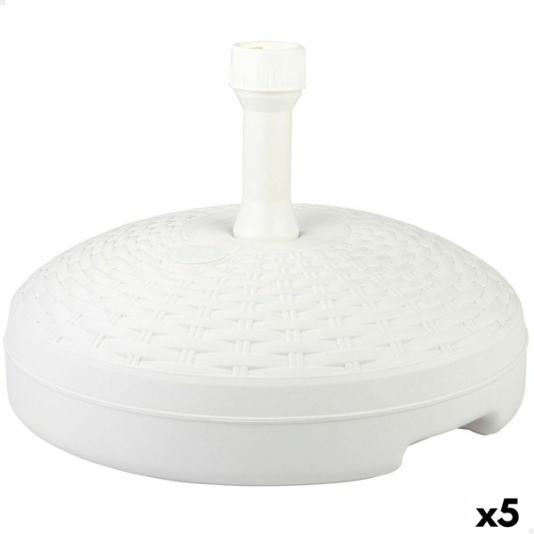 Pludmales saules sarga pamatne Aktive Balts Plastmasa 45 x 30 x 45 cm (5 gb.)