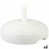 Pludmales saules sarga pamatne Aktive Balts Plastmasa 45 x 30 x 45 cm (5 gb.)