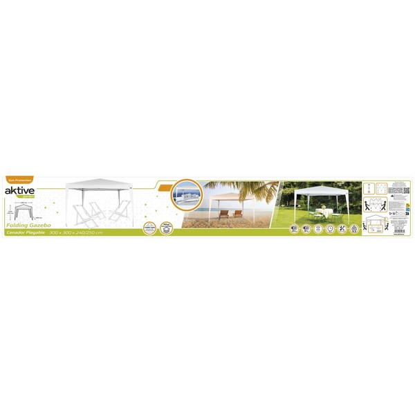 Gazebo Aktive 300 x 300 x 250 cm