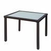 Table set with 4 chairs Aktive 100 x 100 x 75 cm