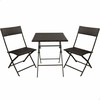 Table set with 2 chairs Aktive Squared 60 x 72 cm