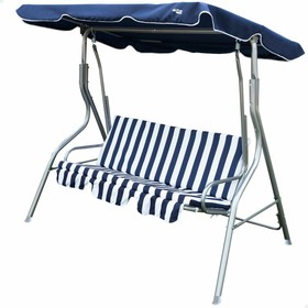 Rocker Aktive 3 places Blue White 180 x 107 x 160 cm