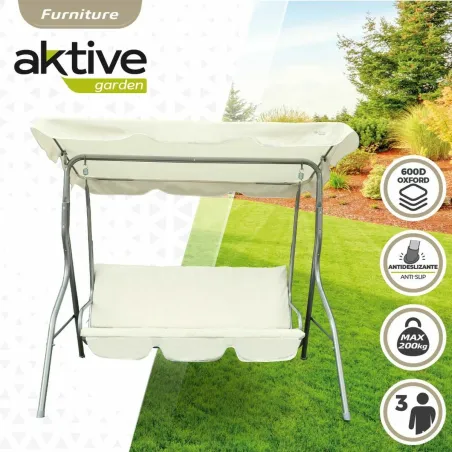 Балансир Aktive 3 места Слоновая кость 180 x 107 x 160 cm