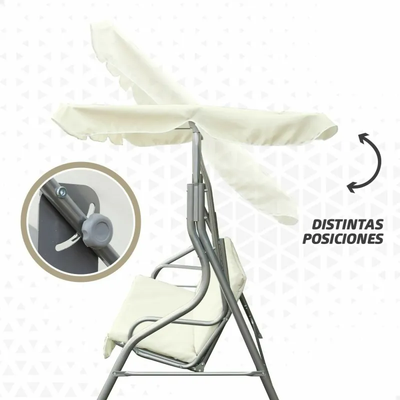 Rocker Aktive 3 places Ivory 180 x 107 x 160 cm