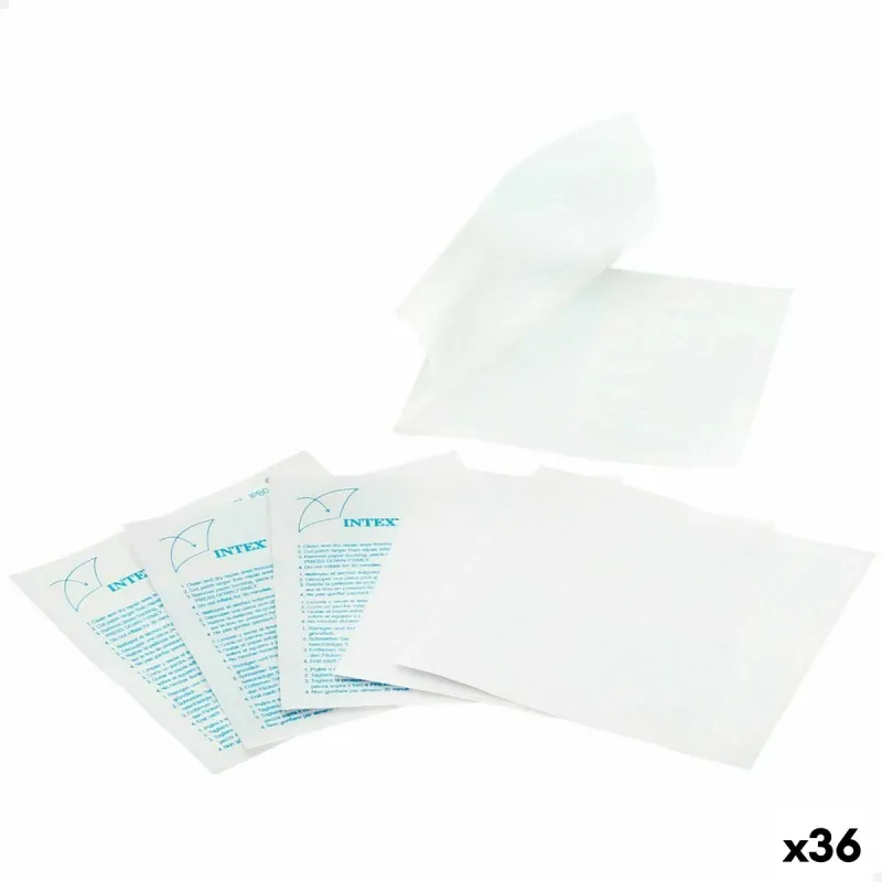 Remonta komplekts Intex Piepūšamās 7 x 0,5 x 7 cm (36 Vienības)