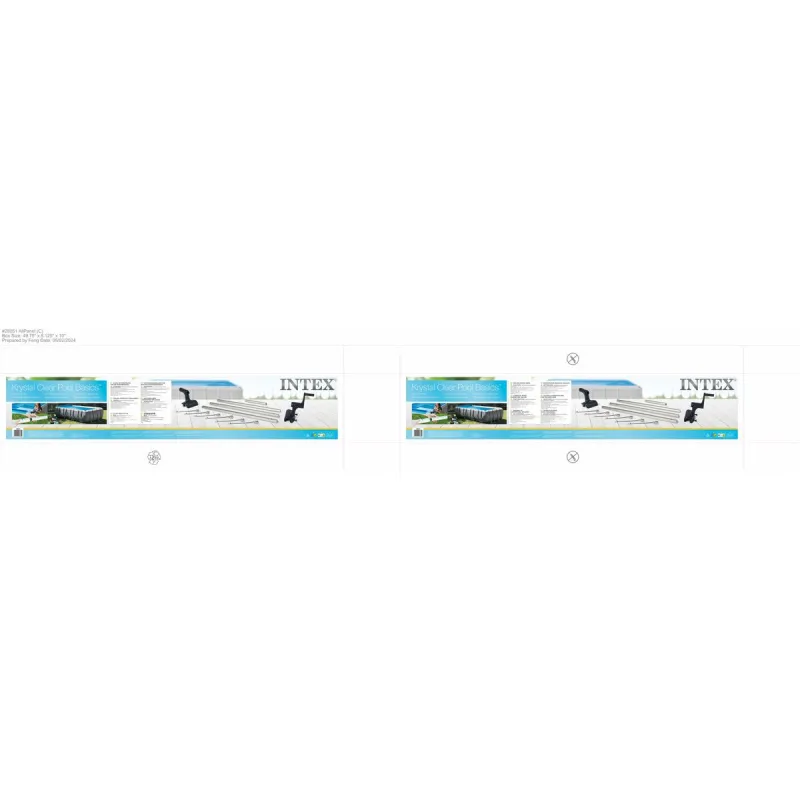 Baseina veltnis Intex 28051 20 x 24,2 x 516 cm