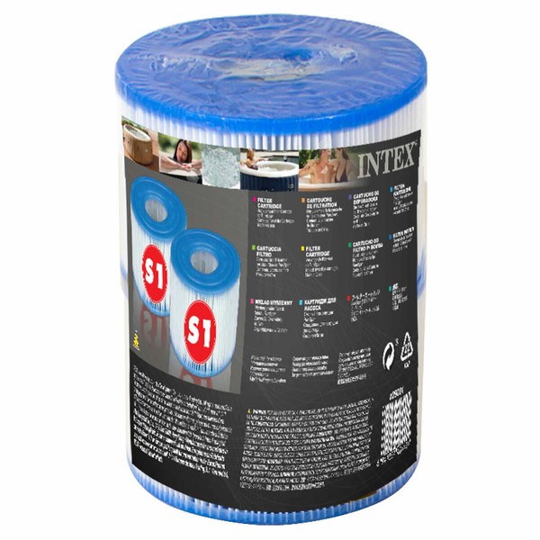 Pakaitinės kasetės Intex S1 (6 vnt.)