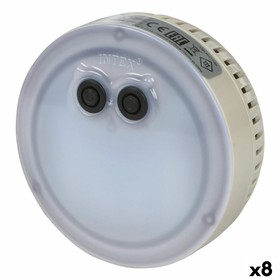 Baseino šviesa Intex 28503 12 x 12 x 6,5 cm Spalvotas (8 vnt.)
