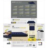 Надувная кровать Intex Beam Standard Classic Downy 183 x 25 x 203 cm