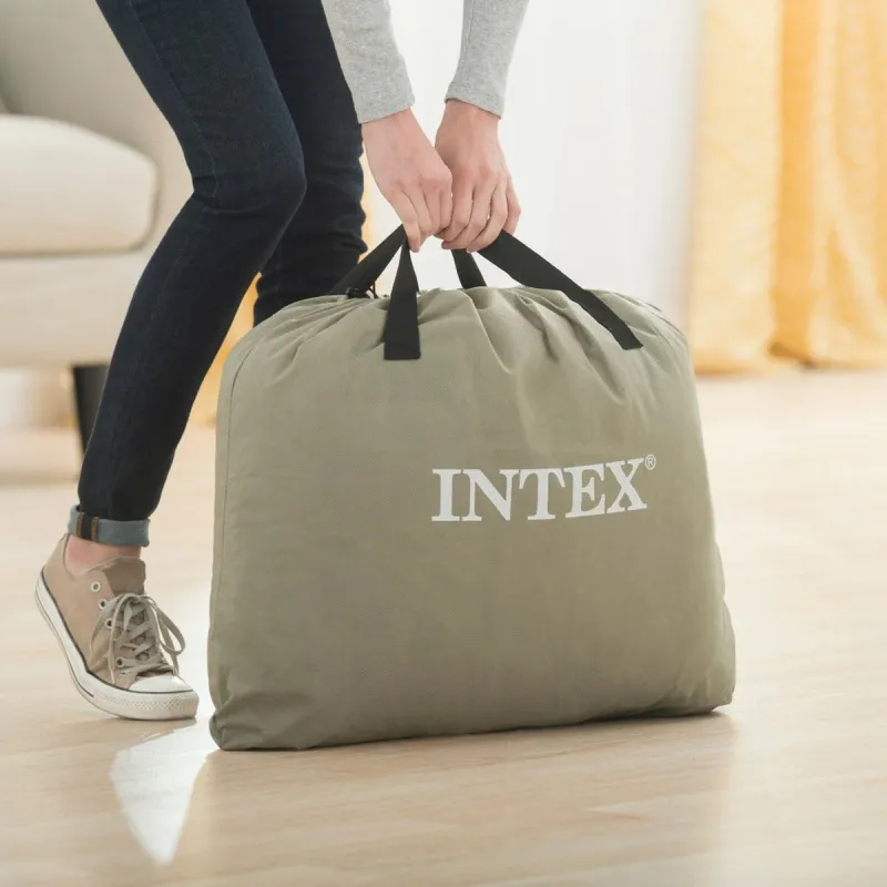 Надувная кровать Intex Fiber-Tech 152 x 56 x 203 cm