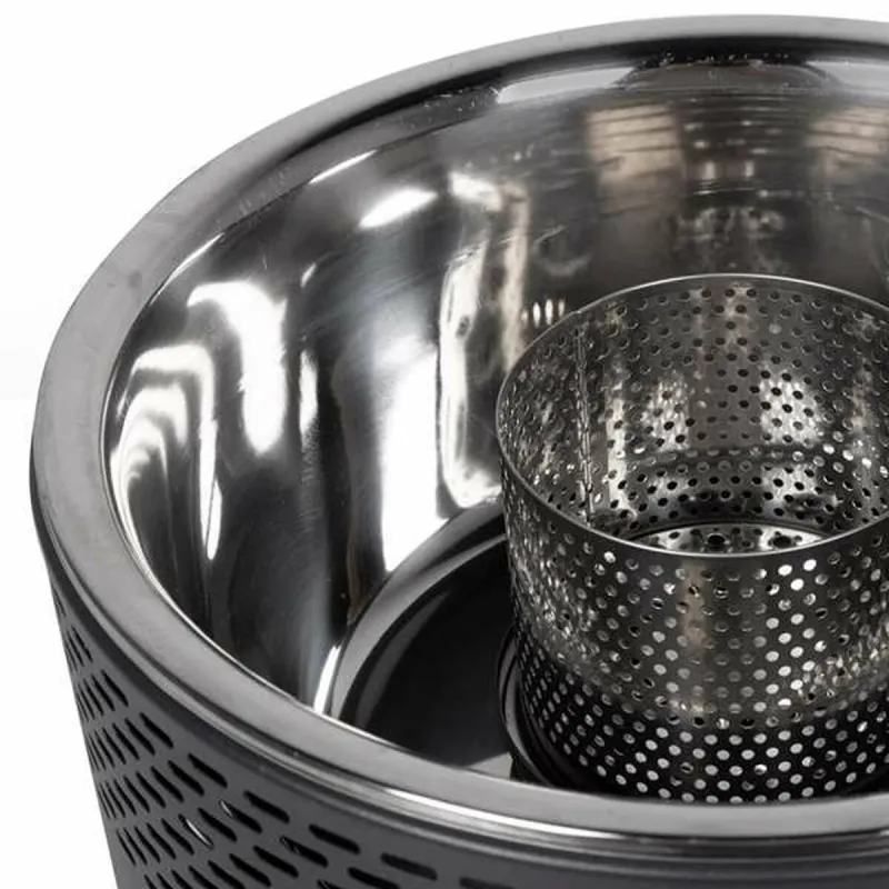 Barbecue Portable Aktive Circular Smoke-free Black Ø 34 cm
