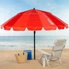 Umbrella Aktive Red 240 x 235 x 240 cm (6 Units)