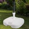 Rantavarjon alusta Aktive Valkoinen Ø 32 mm Ø 20 mm 45 x 29 x 45 cm (5 osaa)