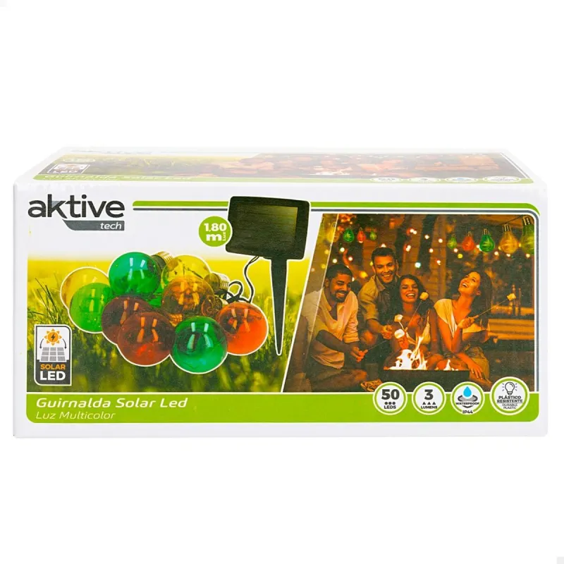 LED bumbu vītne Aktive LED 160 x 1 x 5,8 cm (6 gb.)