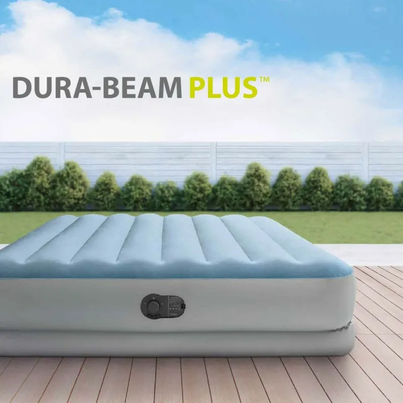 Puhallettava patja Intex Comfort Queen 152 x 36 x 203 cm 2 osaa