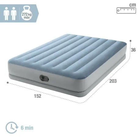 Pripučiamas čiužinys Intex Comfort Queen 152 x 36 x 203 cm 2 vnt.