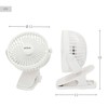 Rechargeable Desk Fan Aktive (6 Units)